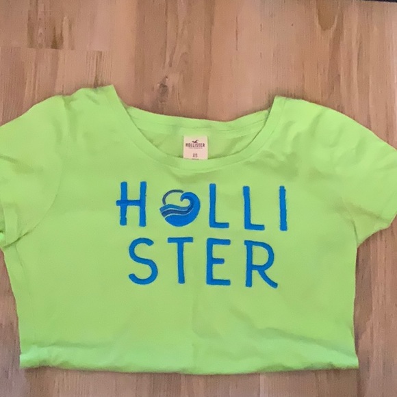 Lime Green Hollister Shirt - Picture 1 of 3